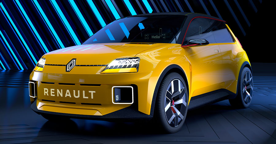 elektromos Renault 5 koncepció