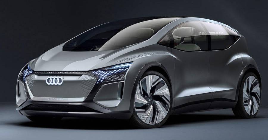Audi AI:ME elektromos autó tanulmány szemből