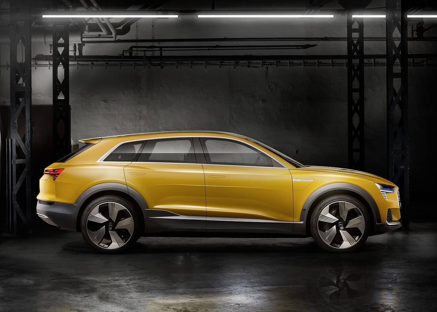 Audi h-tron quattro koncepció oldalról