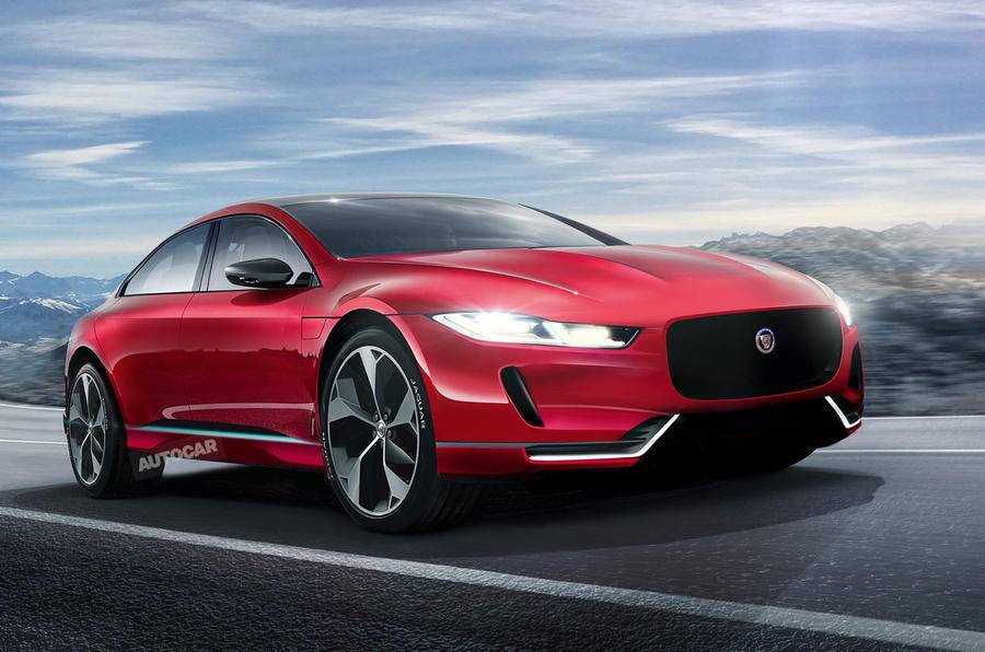 következő generációs Jaguar XJ tisztán elektromos tanulmány