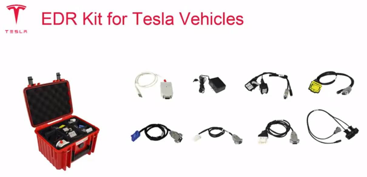 EDR kit a Tesla járműveihez